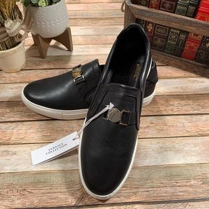 🆕 Versace Collection Half-Medusa Leather Loafers